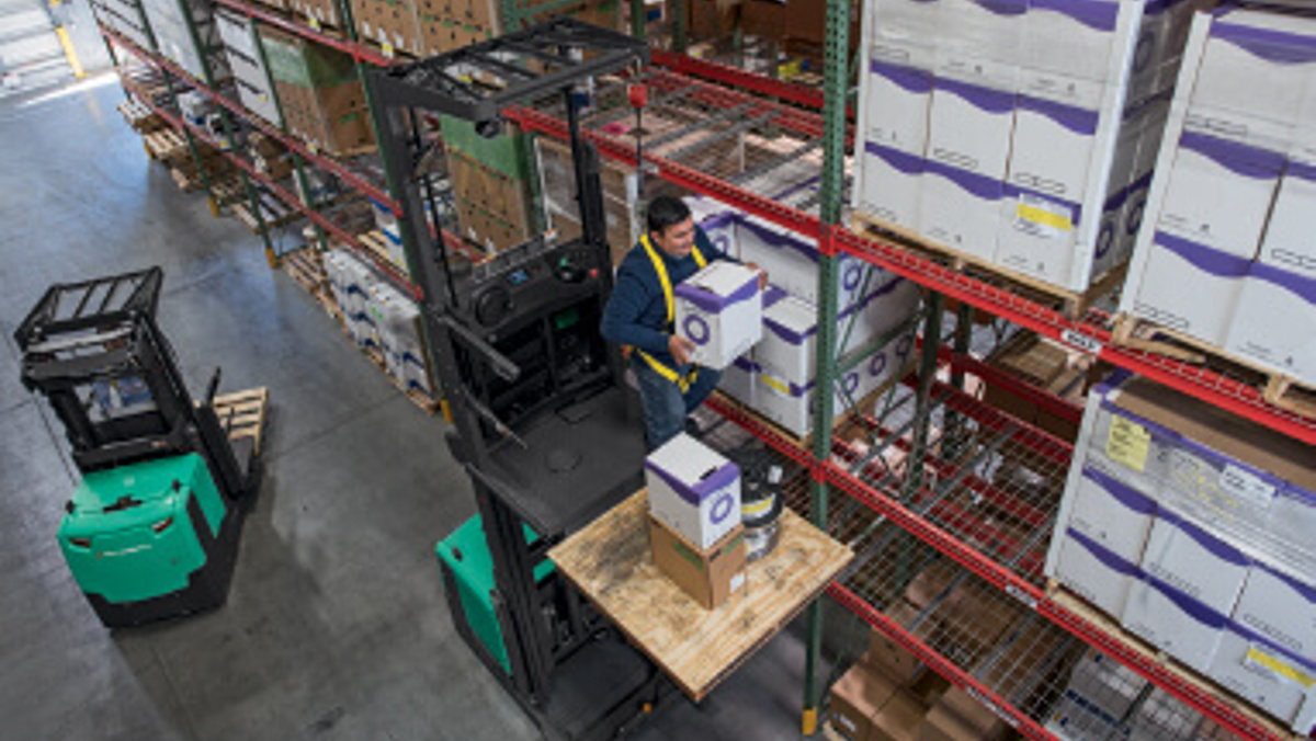 promotion material handling